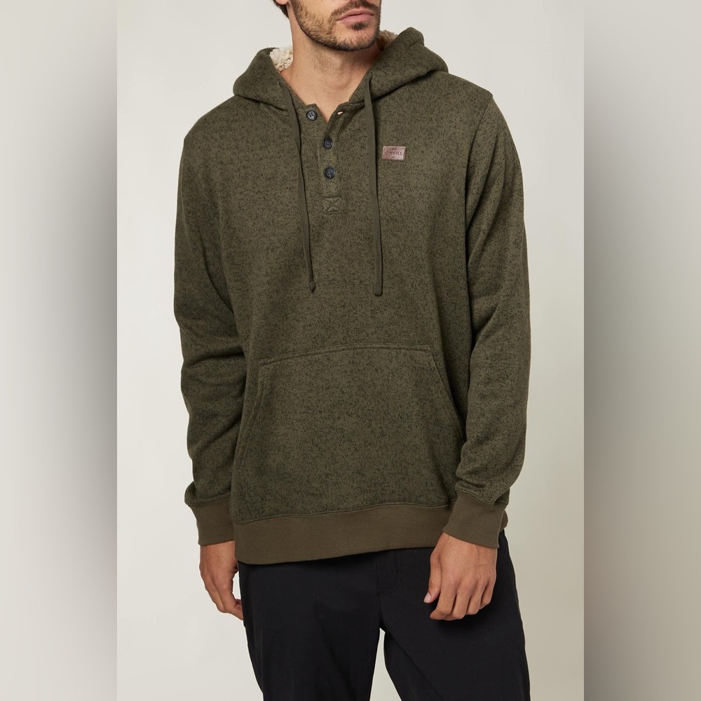 O’Neill Men's Olive Green Renzo Hoodie Size Small